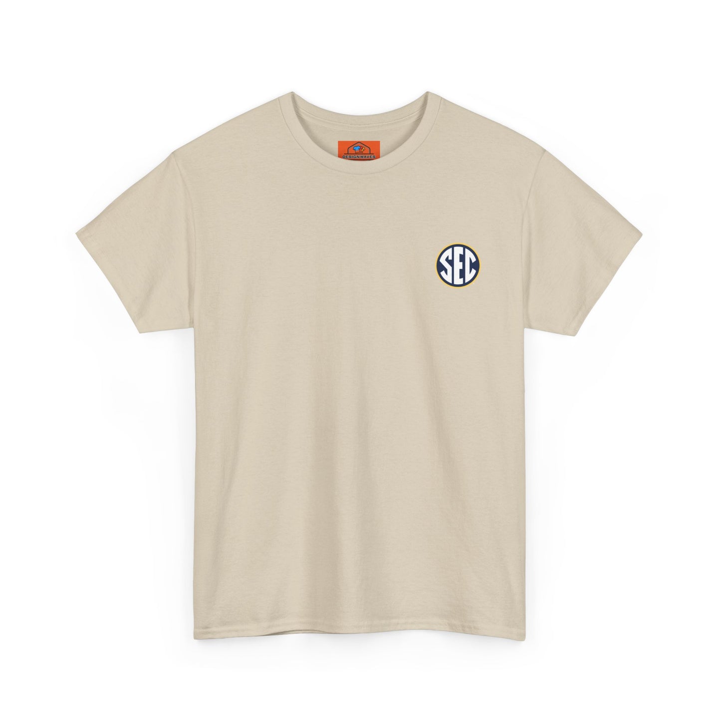 Sale Hot SEC Circle Logo T Shirt  Heather Gray