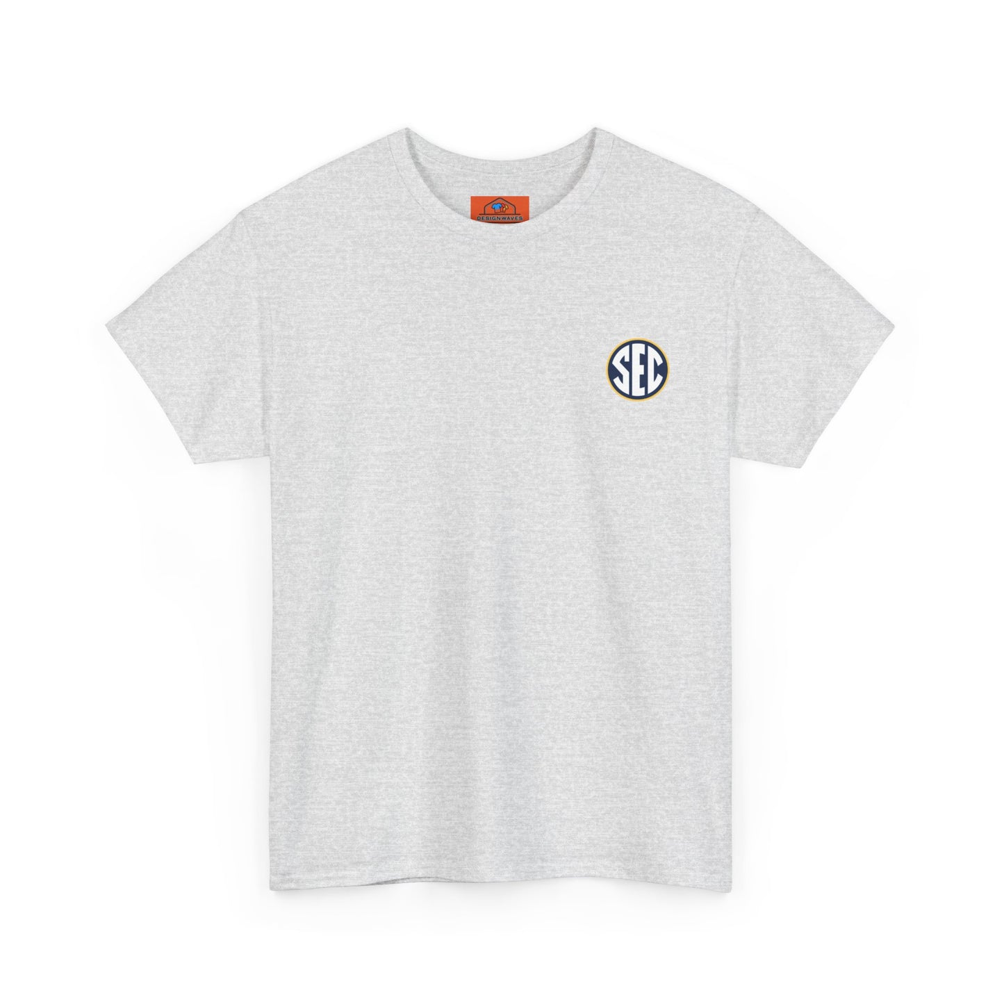 Sale Hot SEC Circle Logo T Shirt  Heather Gray