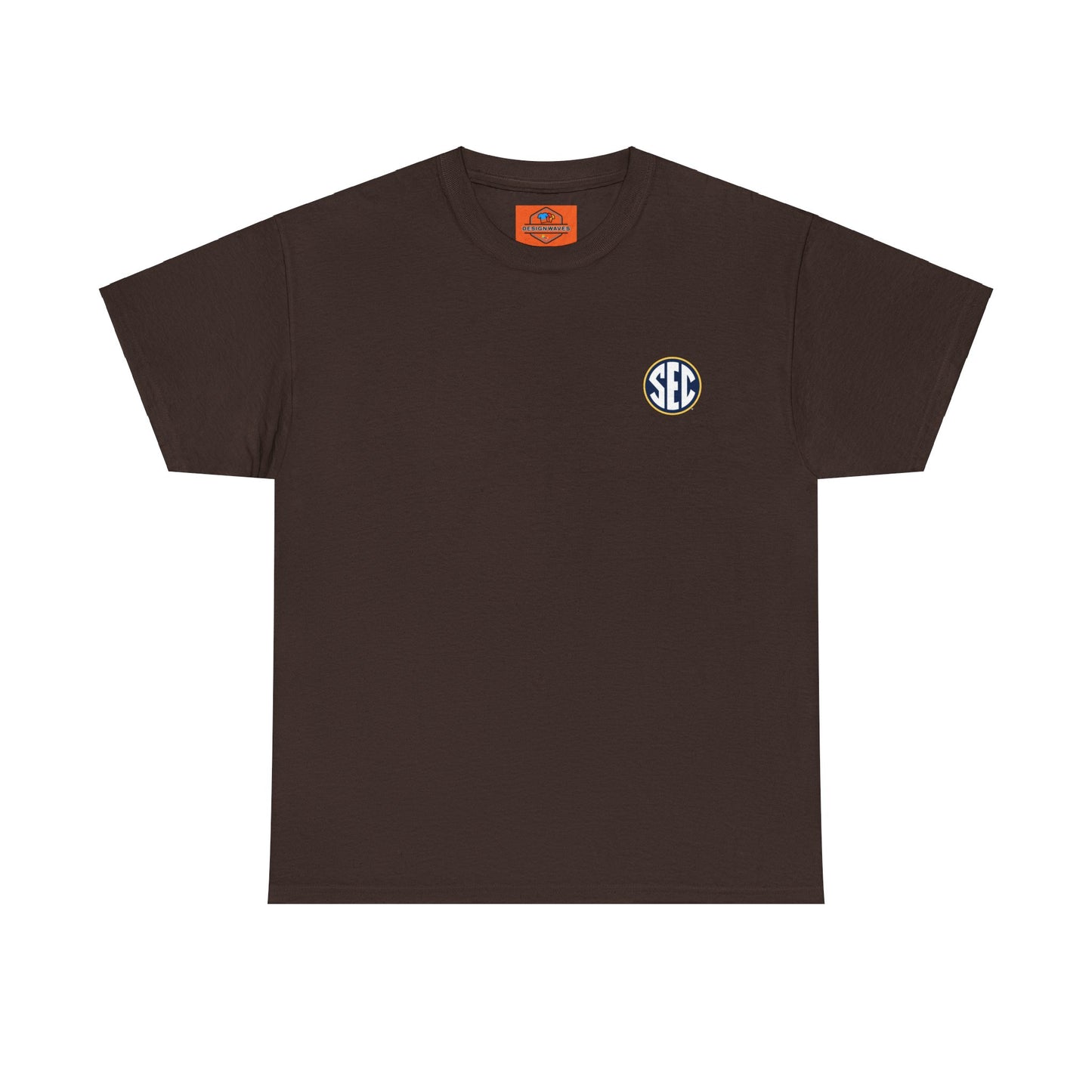 Sale Hot SEC Circle Logo T Shirt  Heather Gray