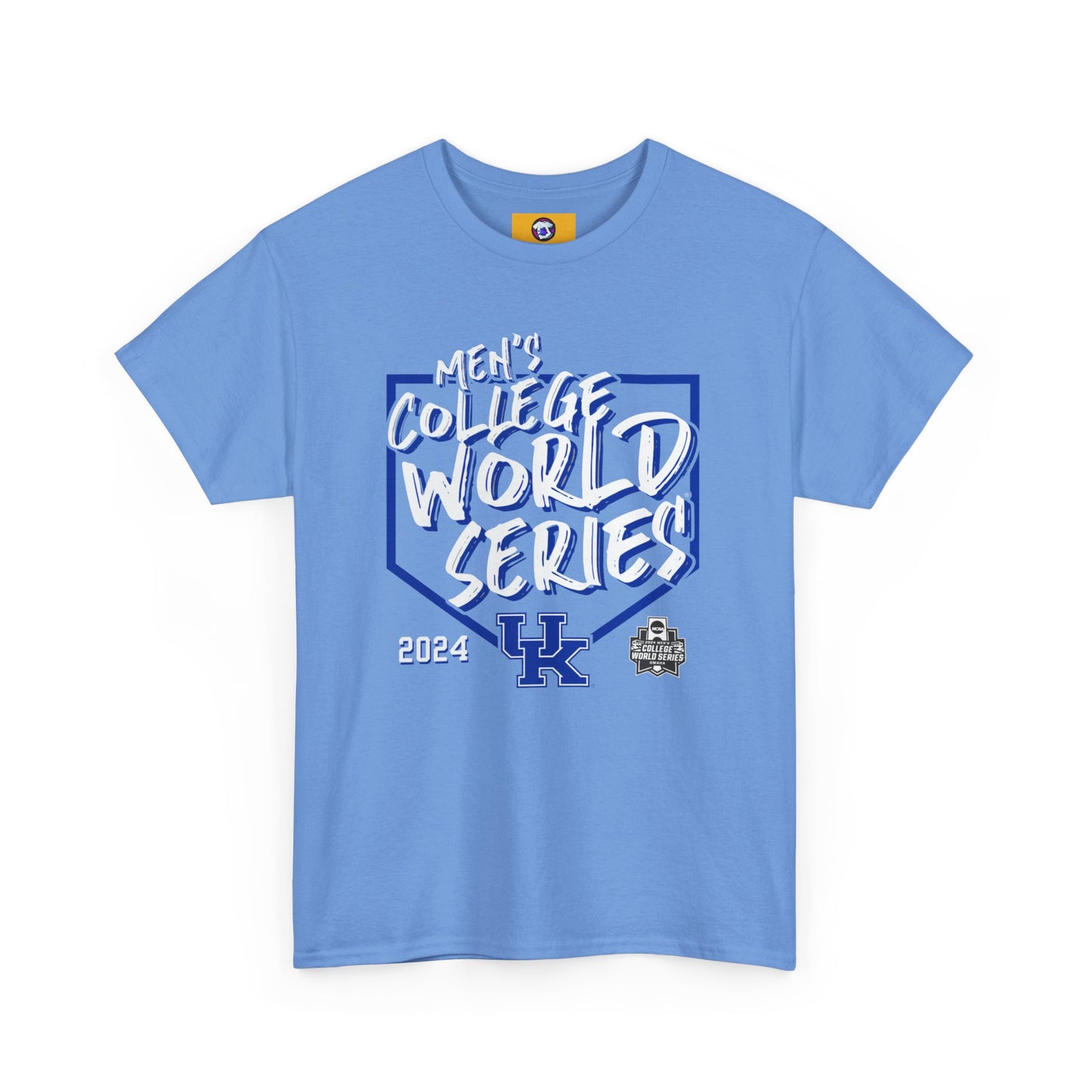 Kentucky Wildcats 2024 NCAA Custom Baseball College World Series Swing Away T-Shirt