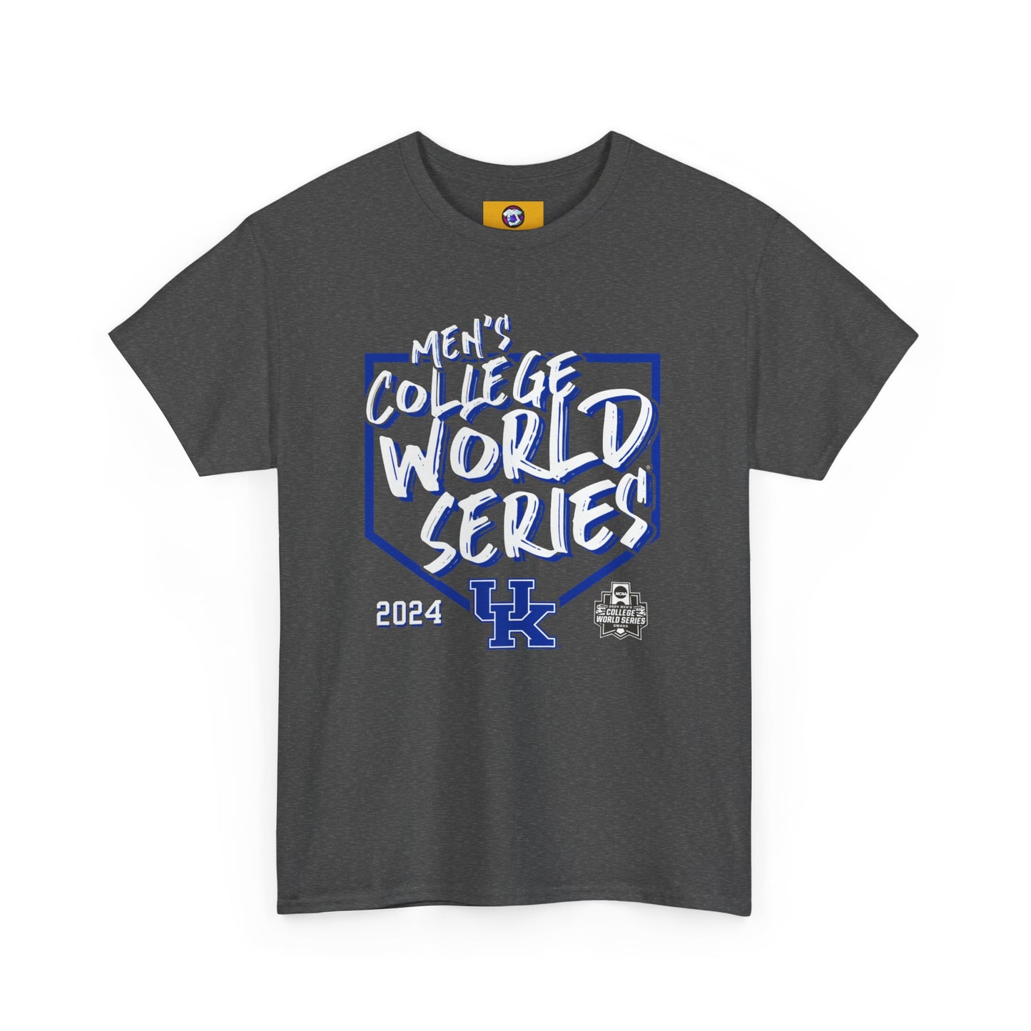 Kentucky Wildcats 2024 NCAA Custom Baseball College World Series Swing Away T-Shirt