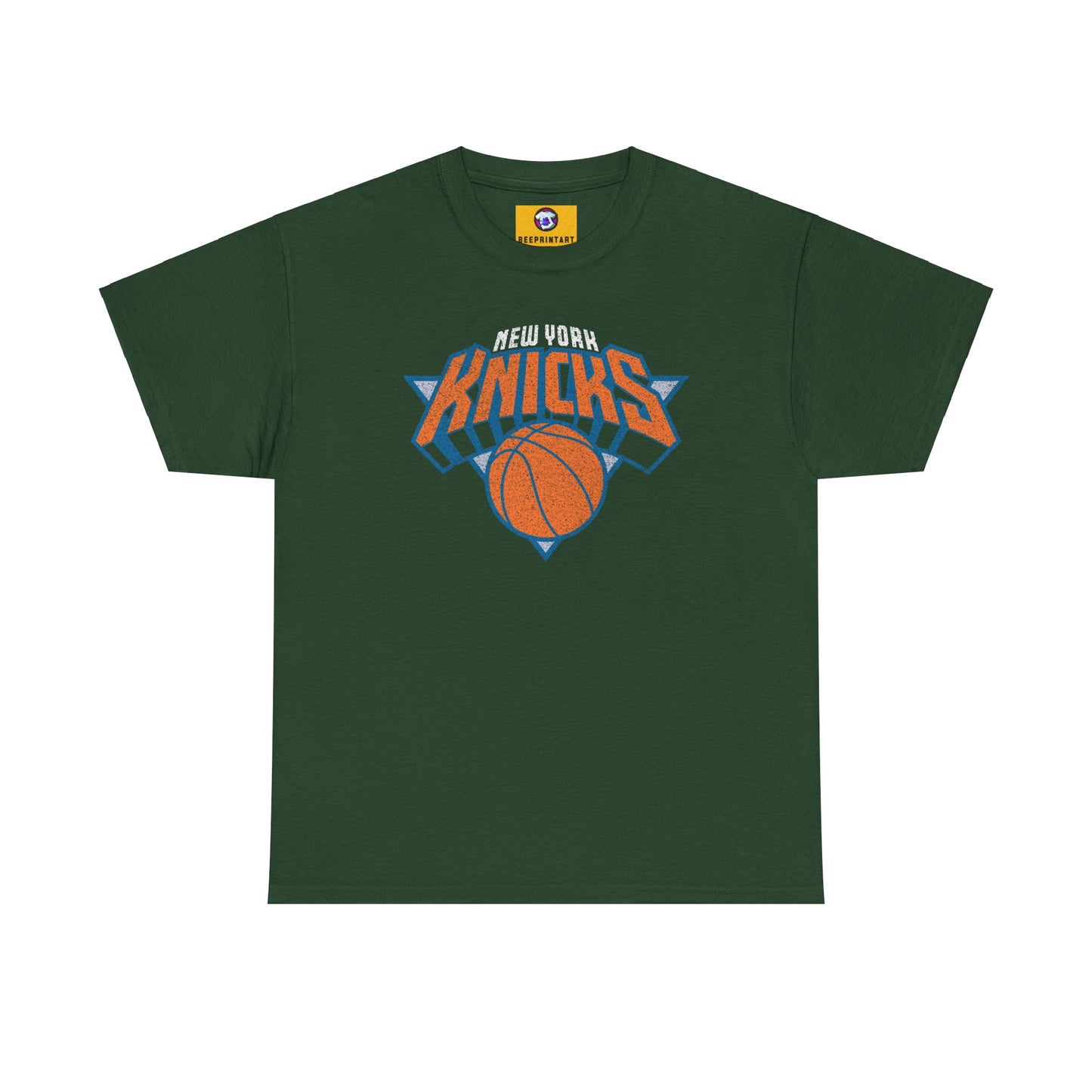 New York Knicks Distressed NBA CustomTeam logo shirt S - 5XL