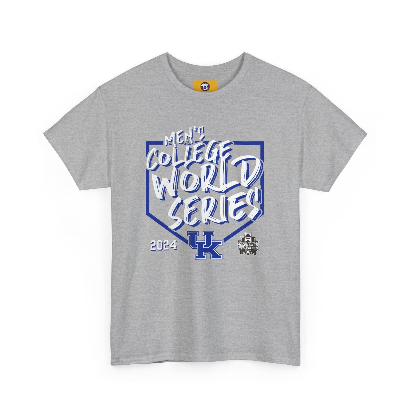 Kentucky Wildcats 2024 NCAA Custom Baseball College World Series Swing Away T-Shirt