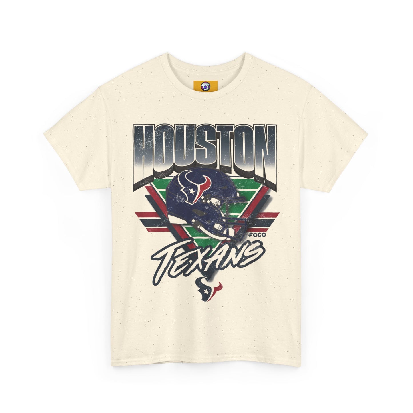 Houston Texans Triangle Vintage T-Shirt