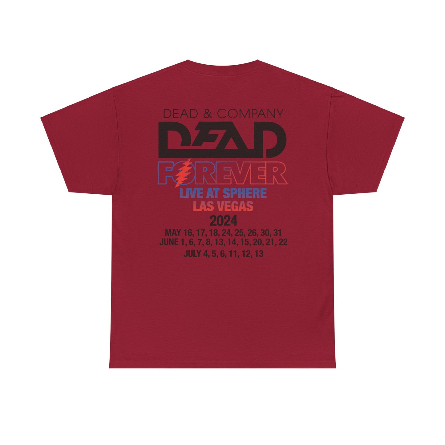 Dead & and Company Dead Forever Live at Sphere Las Vegas 2024 Tshirt, Dead Forever Tshirt, Vintage Tshirt