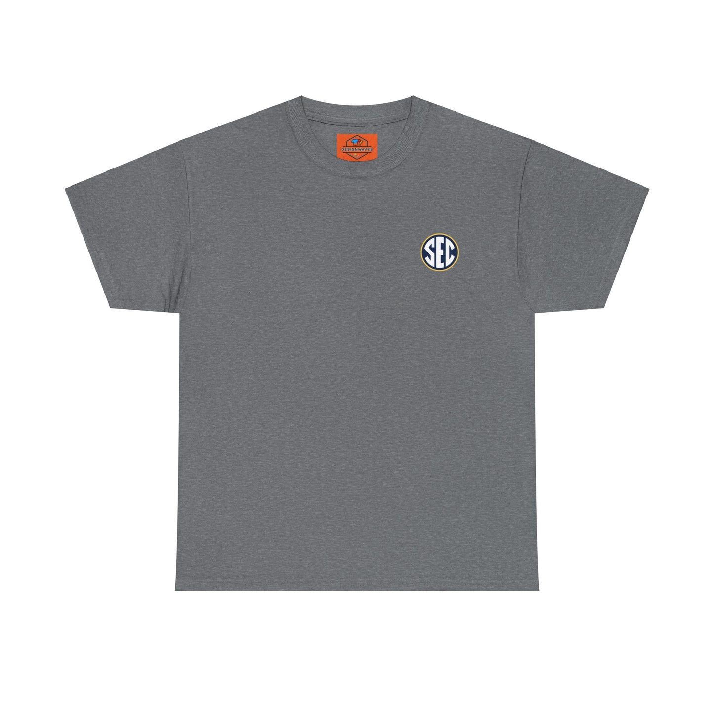 Sale Hot SEC Circle Logo T Shirt  Heather Gray