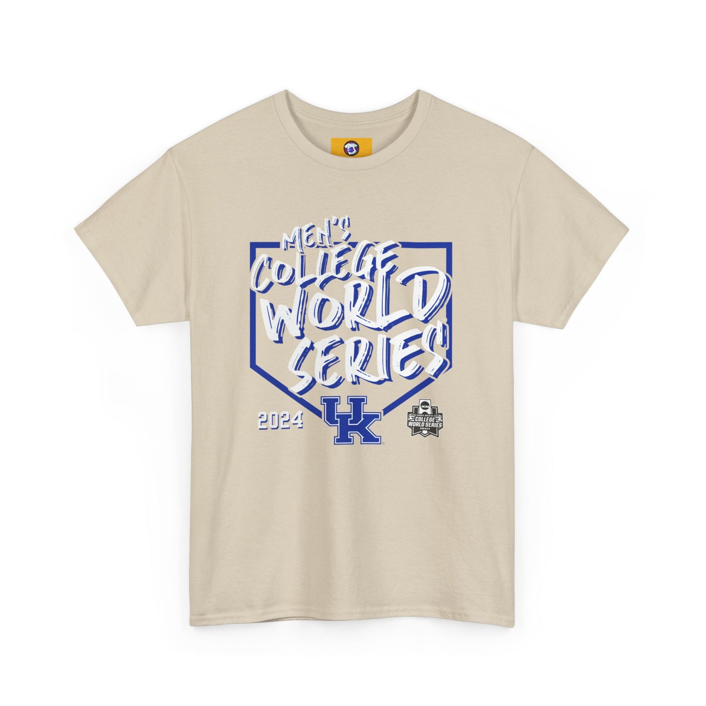 Kentucky Wildcats 2024 NCAA Custom Baseball College World Series Swing Away T-Shirt