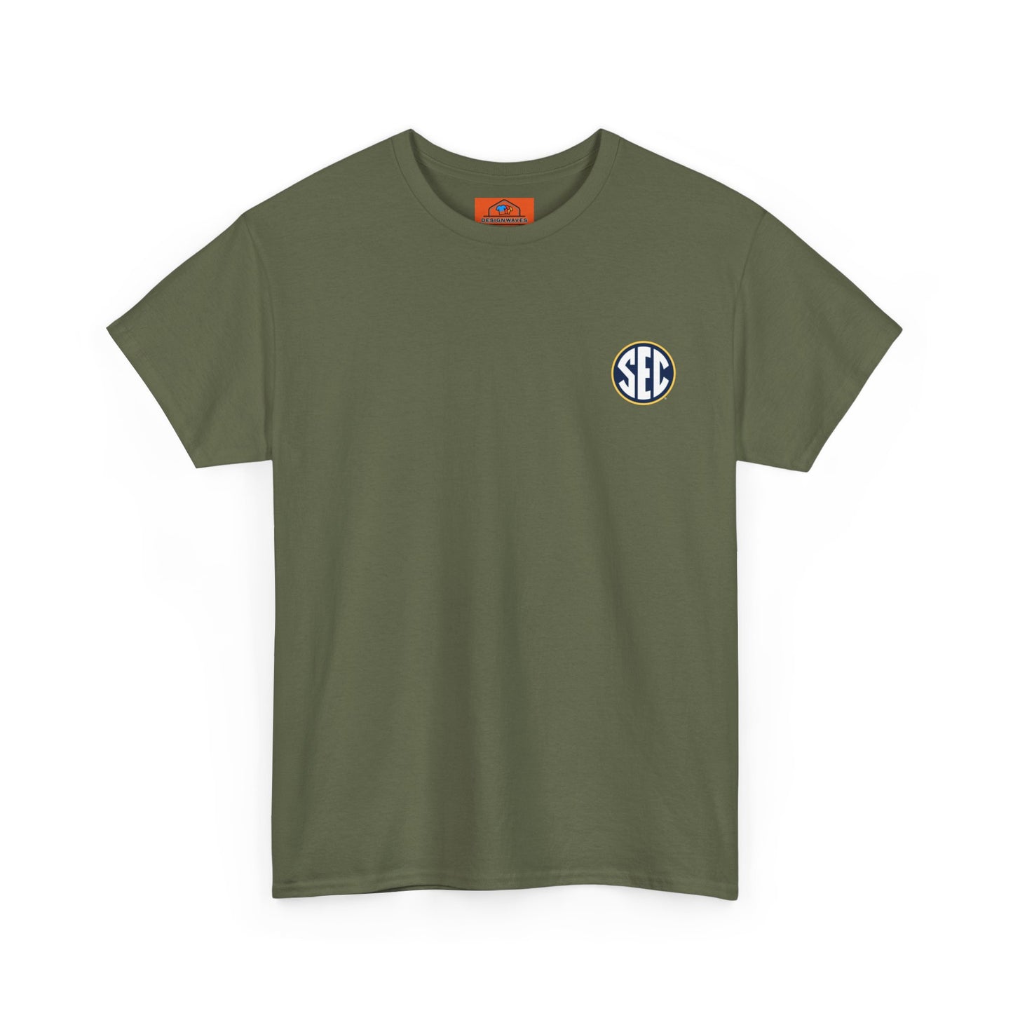 Sale Hot SEC Circle Logo T Shirt  Heather Gray