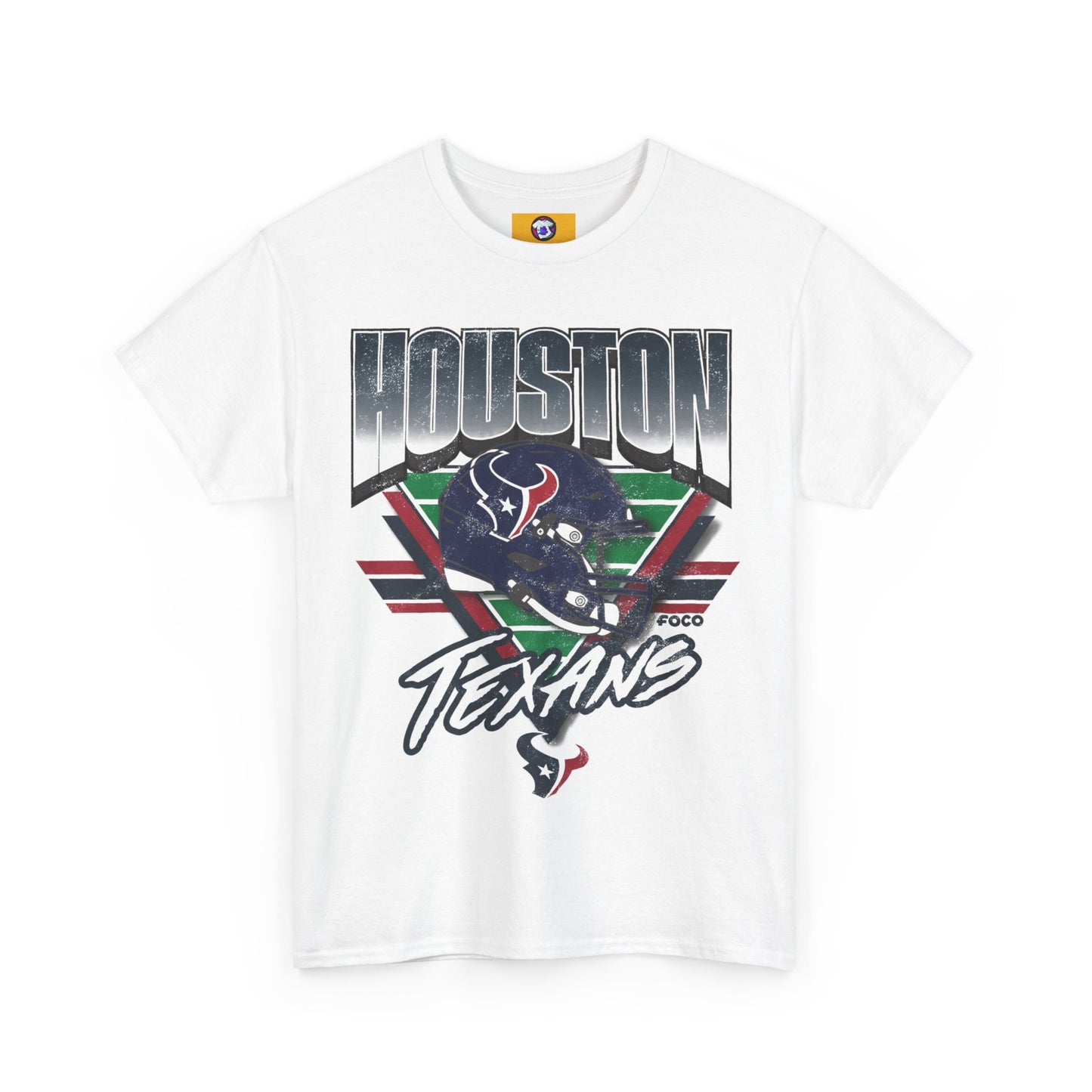 Houston Texans Triangle Vintage T-Shirt