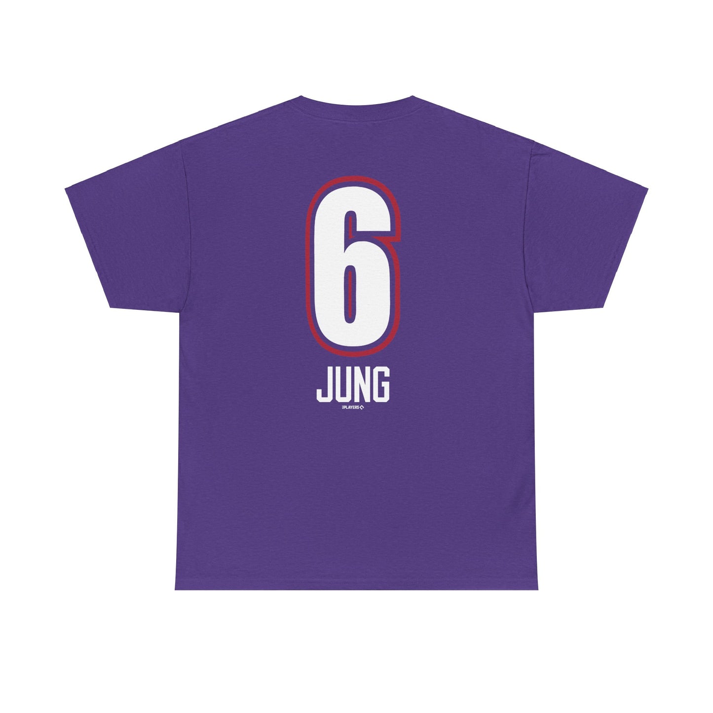 Men's Josh Jung Royal Texas Rangers Fastball Player Name & Number T-Shirt