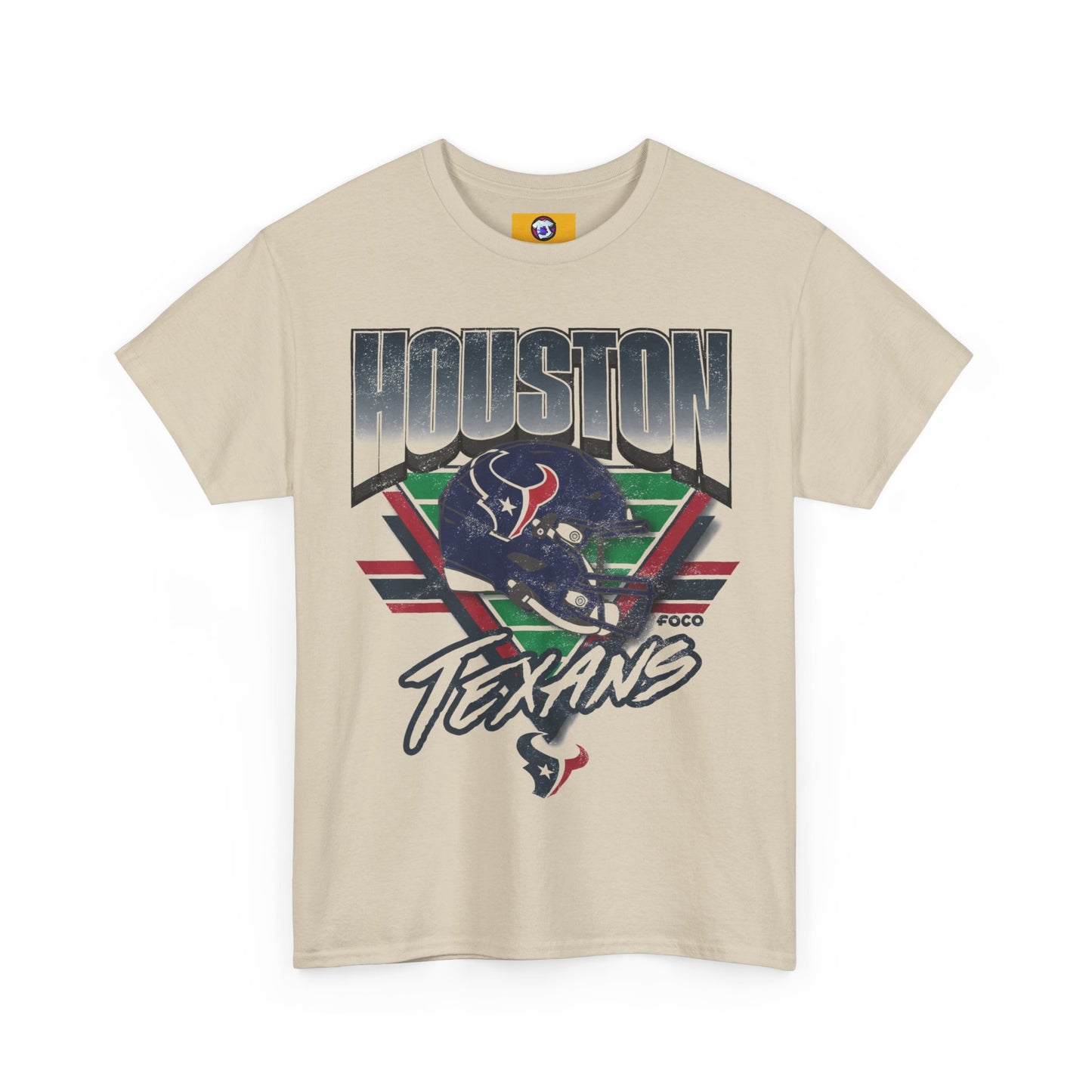 Houston Texans Triangle Vintage T-Shirt