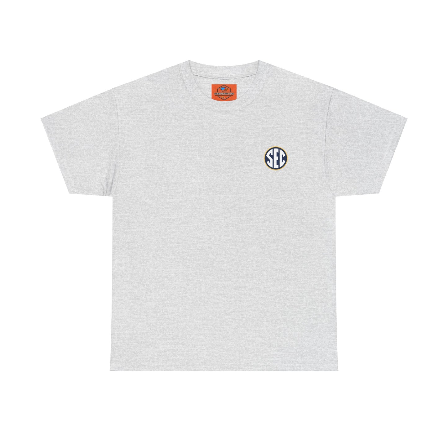 Sale Hot SEC Circle Logo T Shirt  Heather Gray