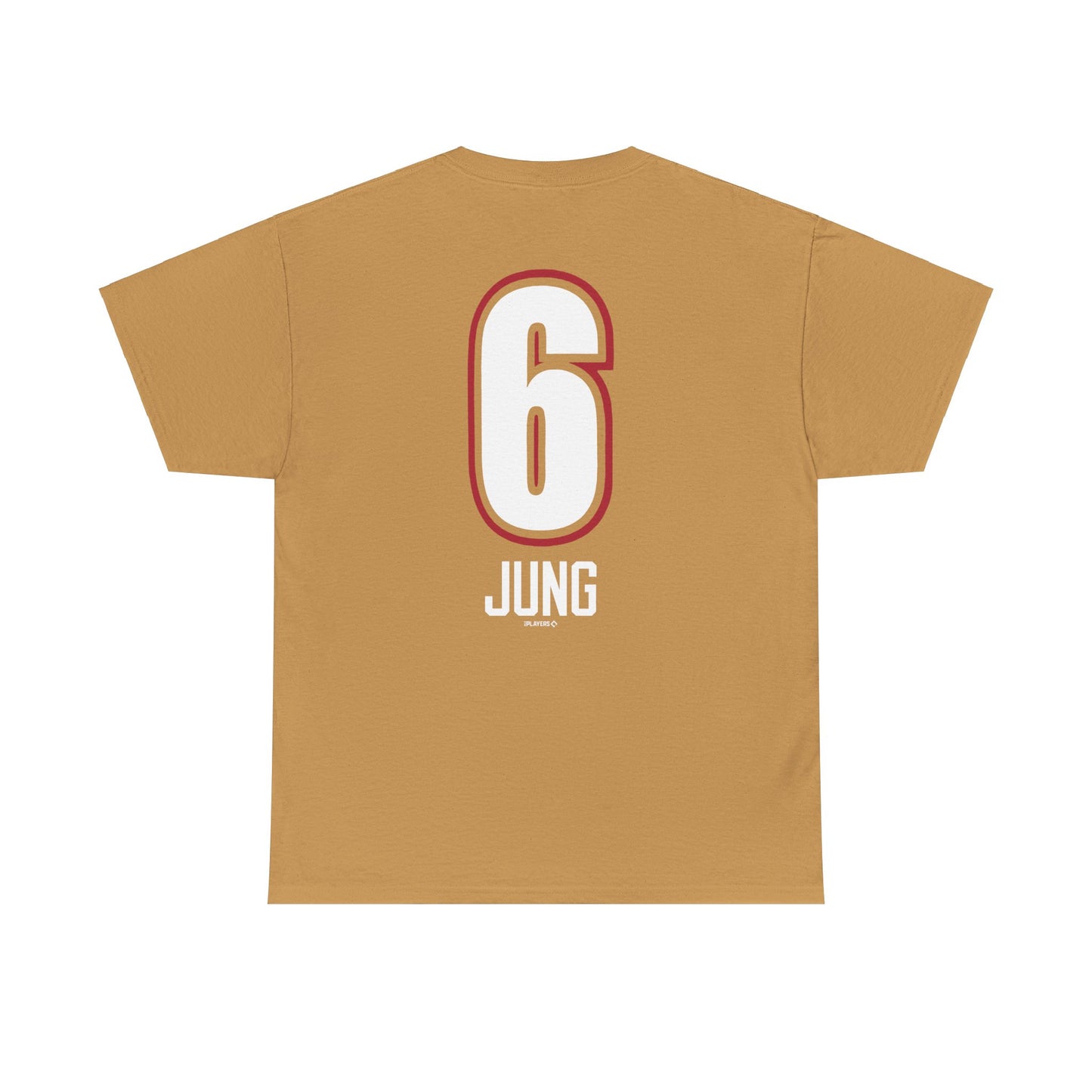 Men's Josh Jung Royal Texas Rangers Fastball Player Name & Number T-Shirt