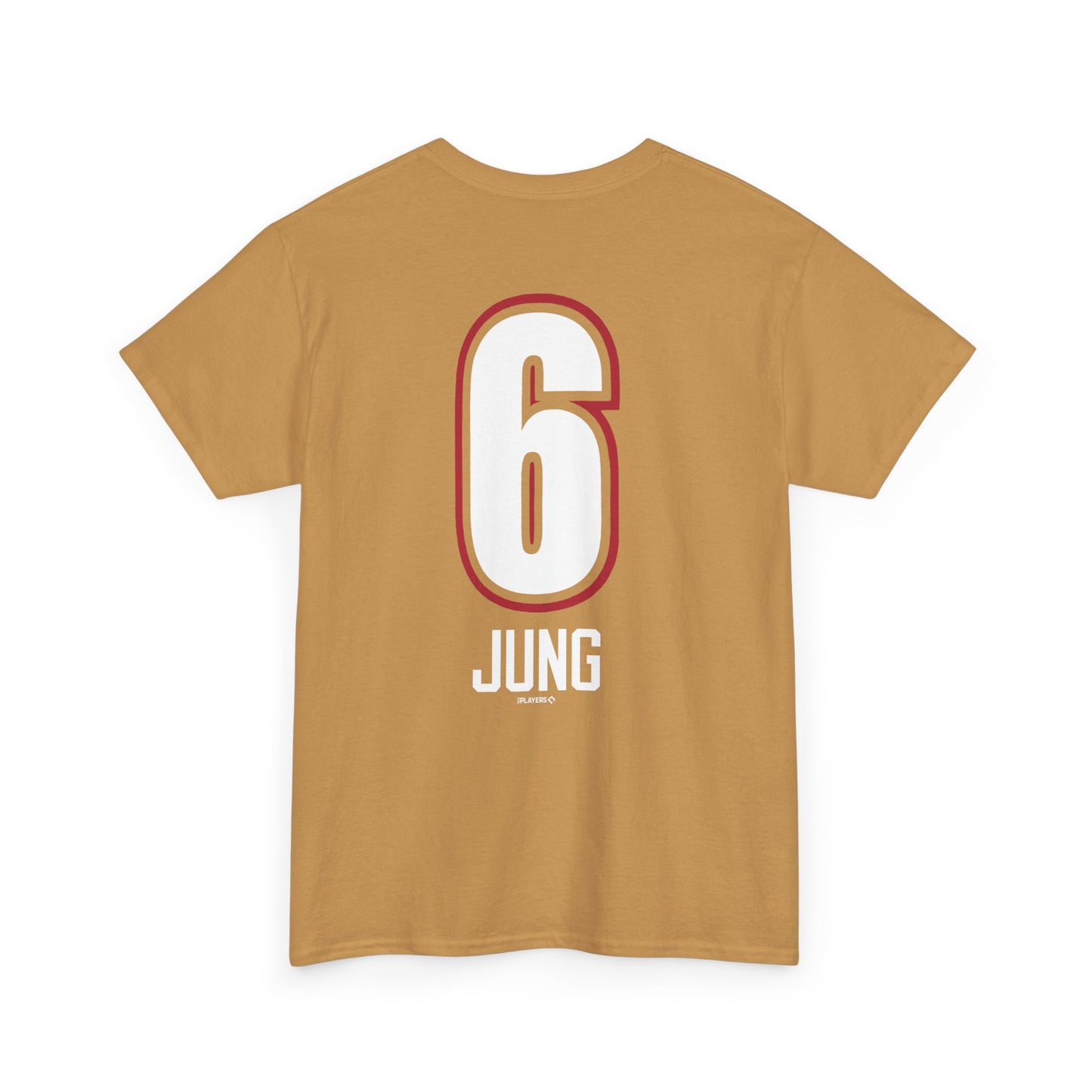 Men's Josh Jung Royal Texas Rangers Fastball Player Name & Number T-Shirt