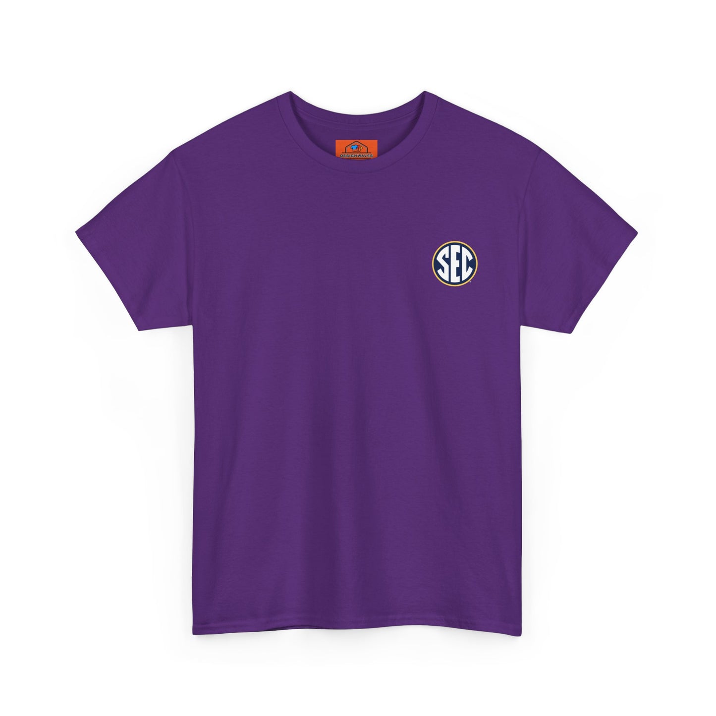 Sale Hot SEC Circle Logo T Shirt  Heather Gray