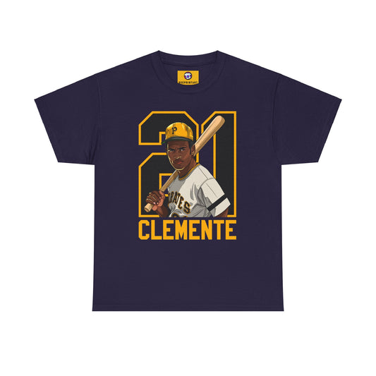 Clemente 21 Tshirt , Sport Tshirt, Baseball Tshirt, Summer Tshirt